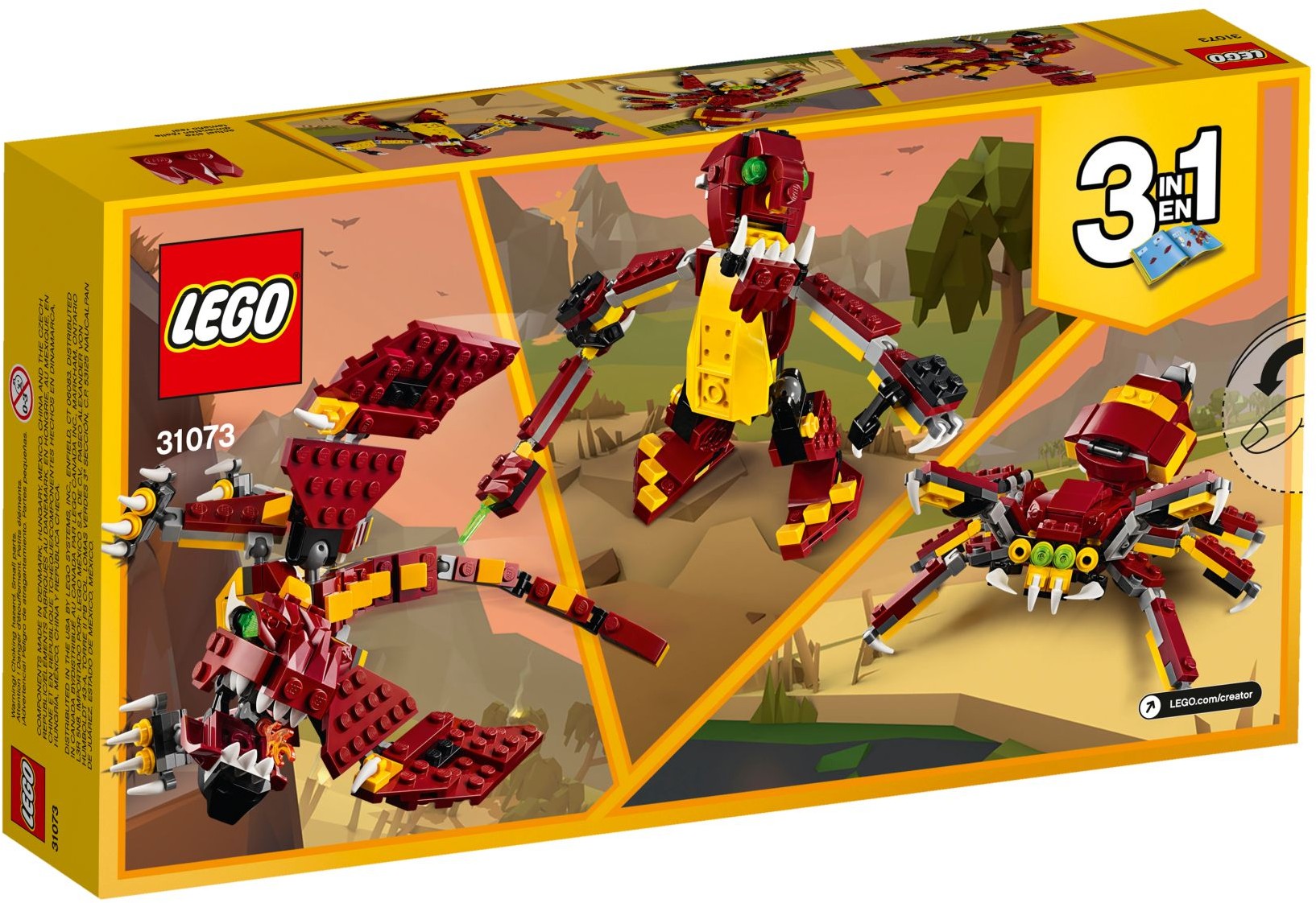Mythical Creatures 31073 | Creator | LEGO (image 3)