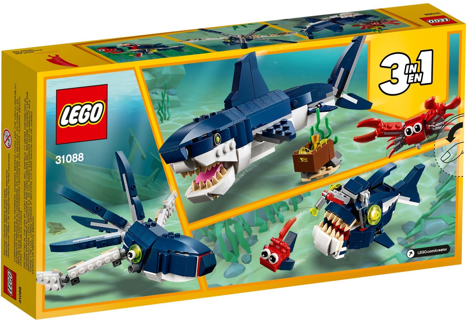 Deep Sea Creatures 31088 | Creator | LEGO – image 6