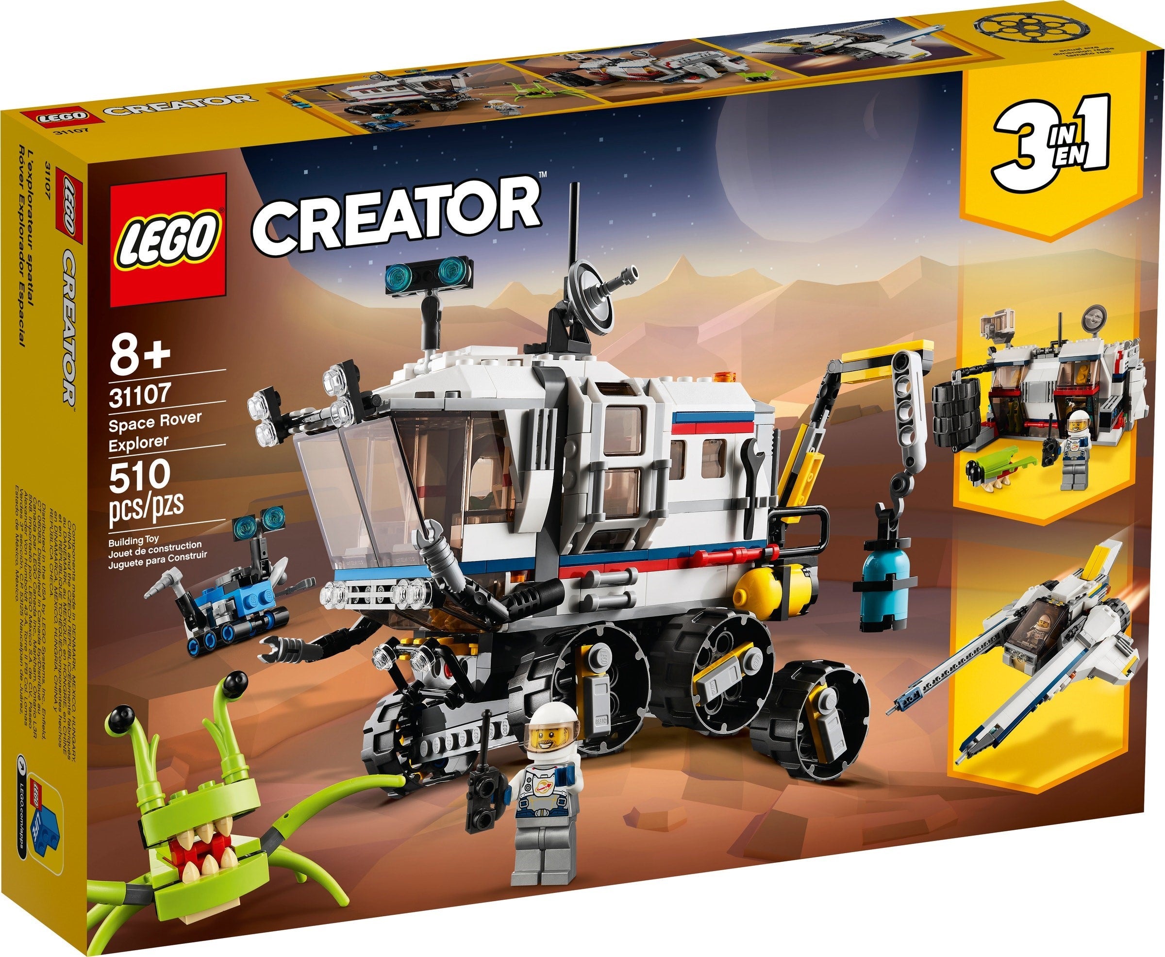 Space Rover Explorer 31107 | Creator 3 in 1 | LEGO