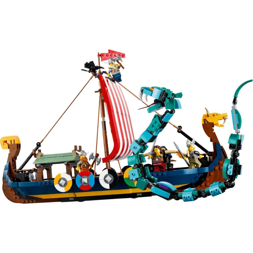 Viking Ship and the Midgard Serpent 31132 | Creator | LEGO