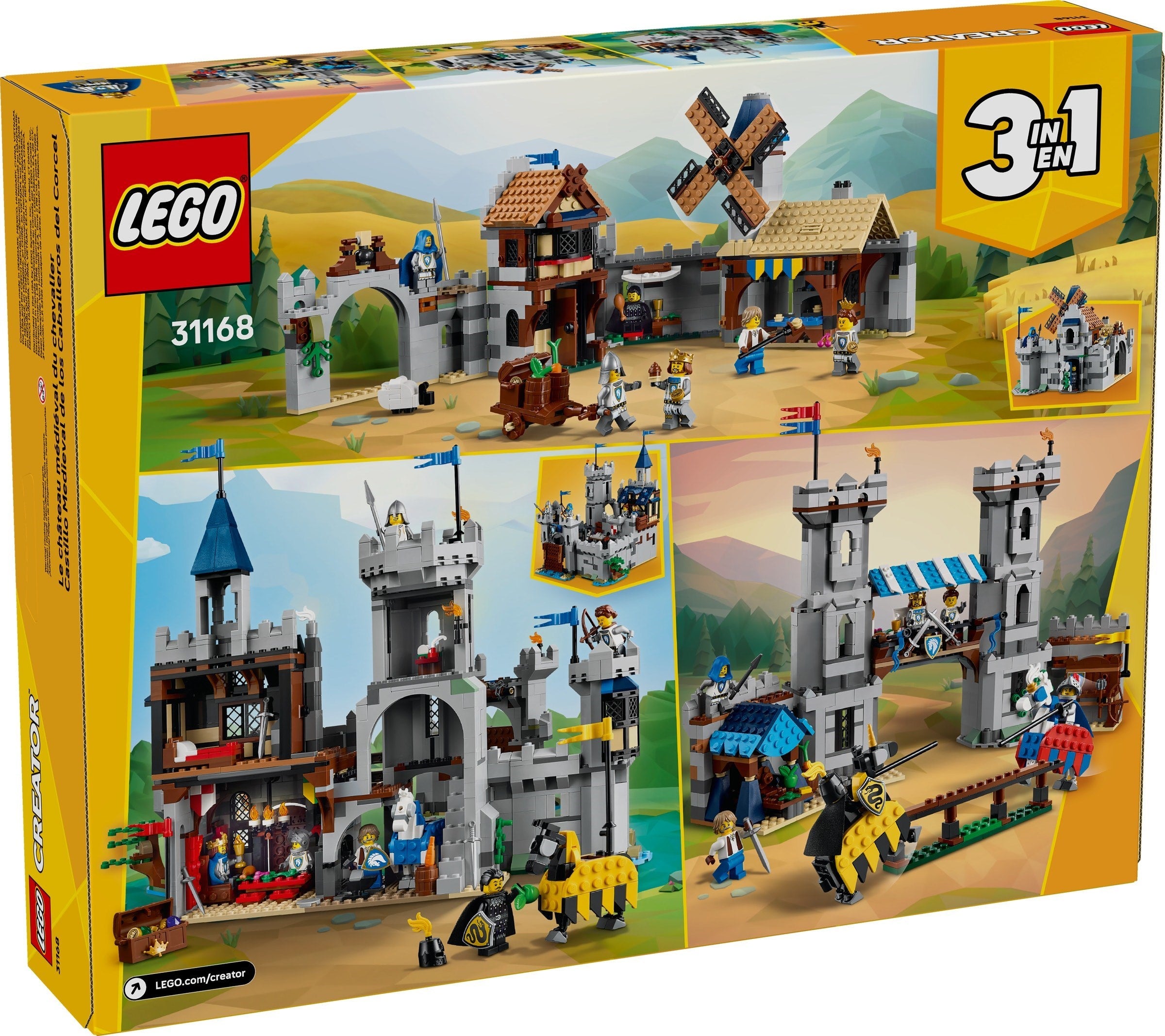 Medieval Horse Knight Castle 31168 | Creator | LEGO – image 2