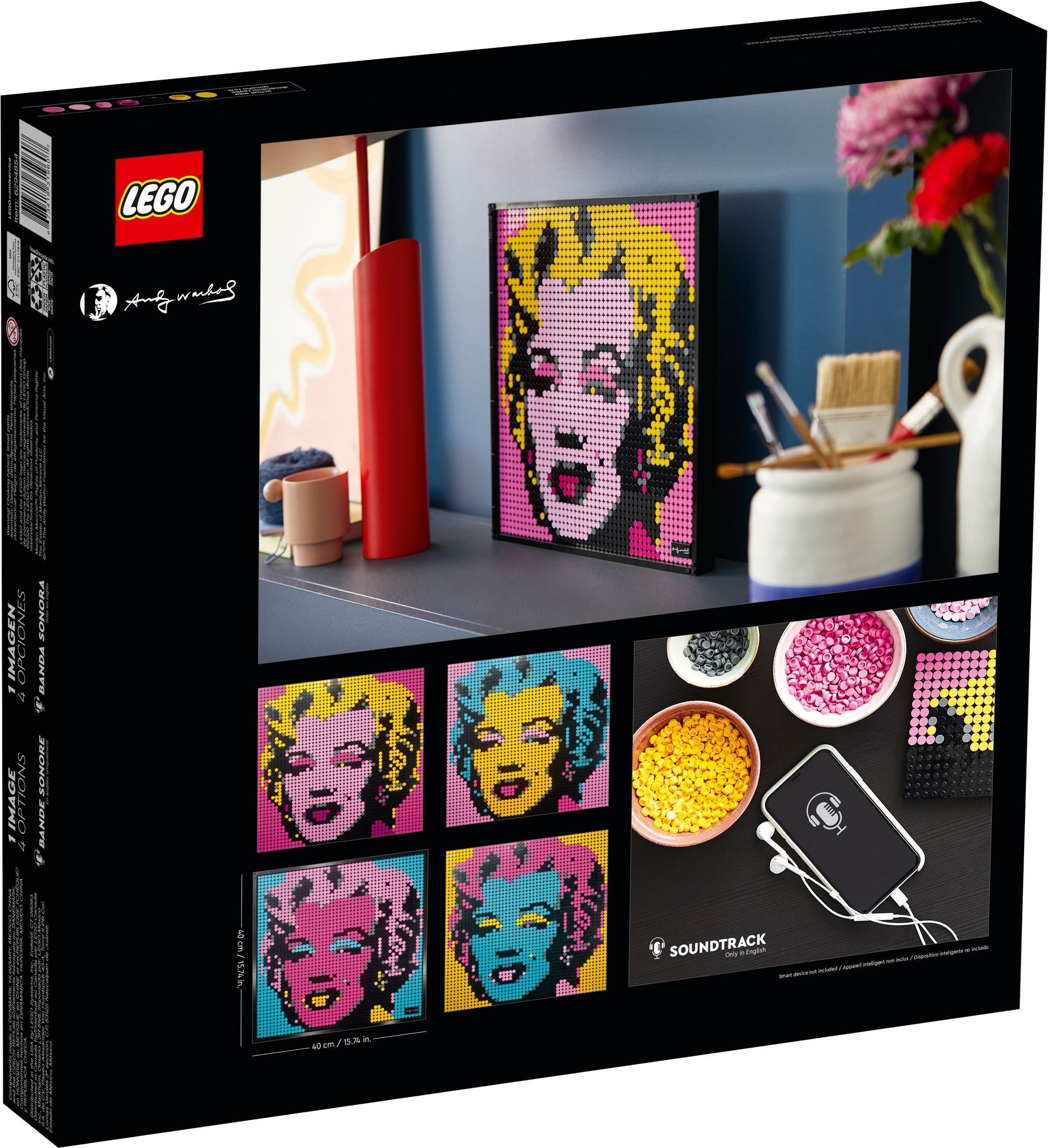 Andy Warhol's Marilyn Monroe 31197 | Art | LEGO – image 16