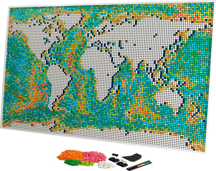 World Map 31203 | Art | LEGO