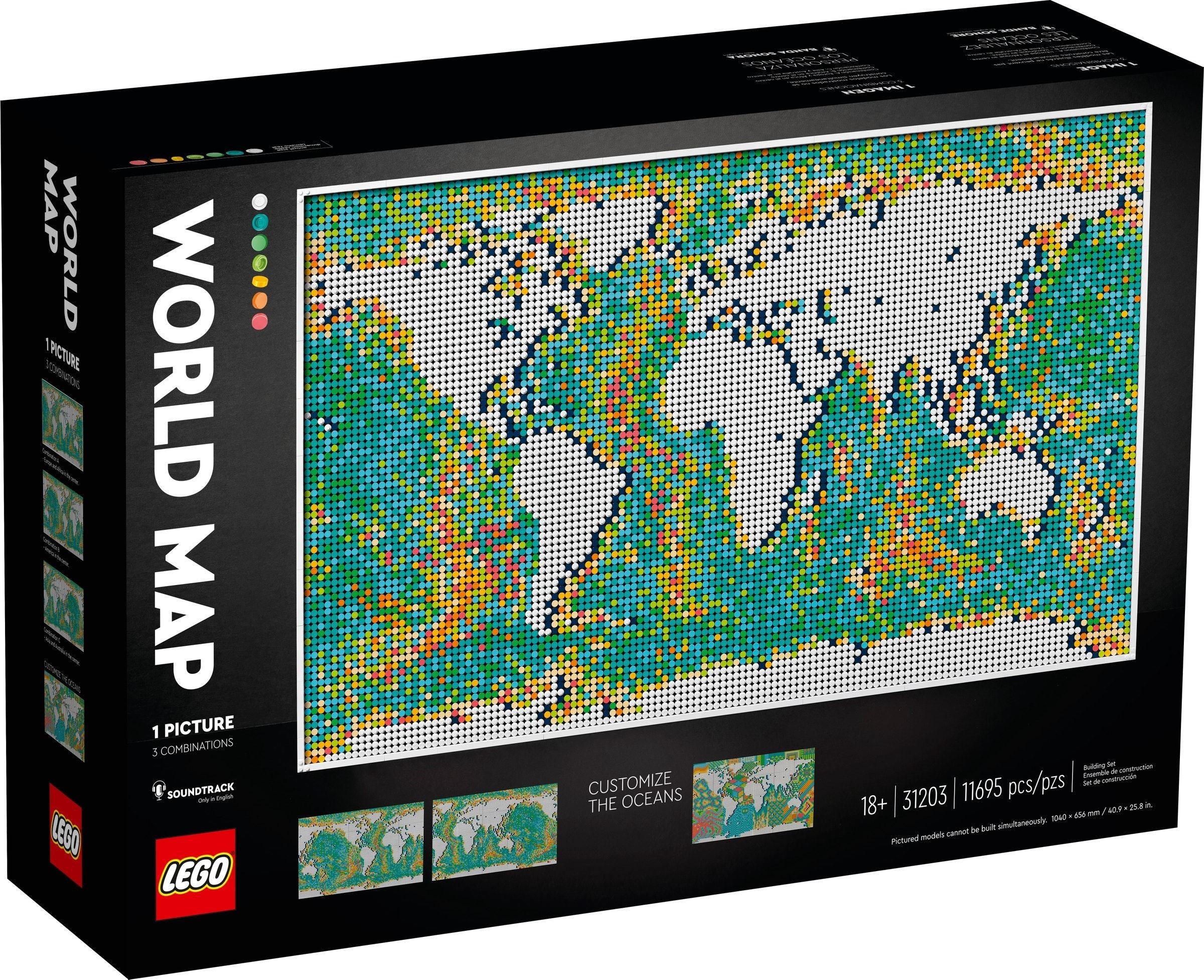 World Map 31203 | Art | LEGO – image 2