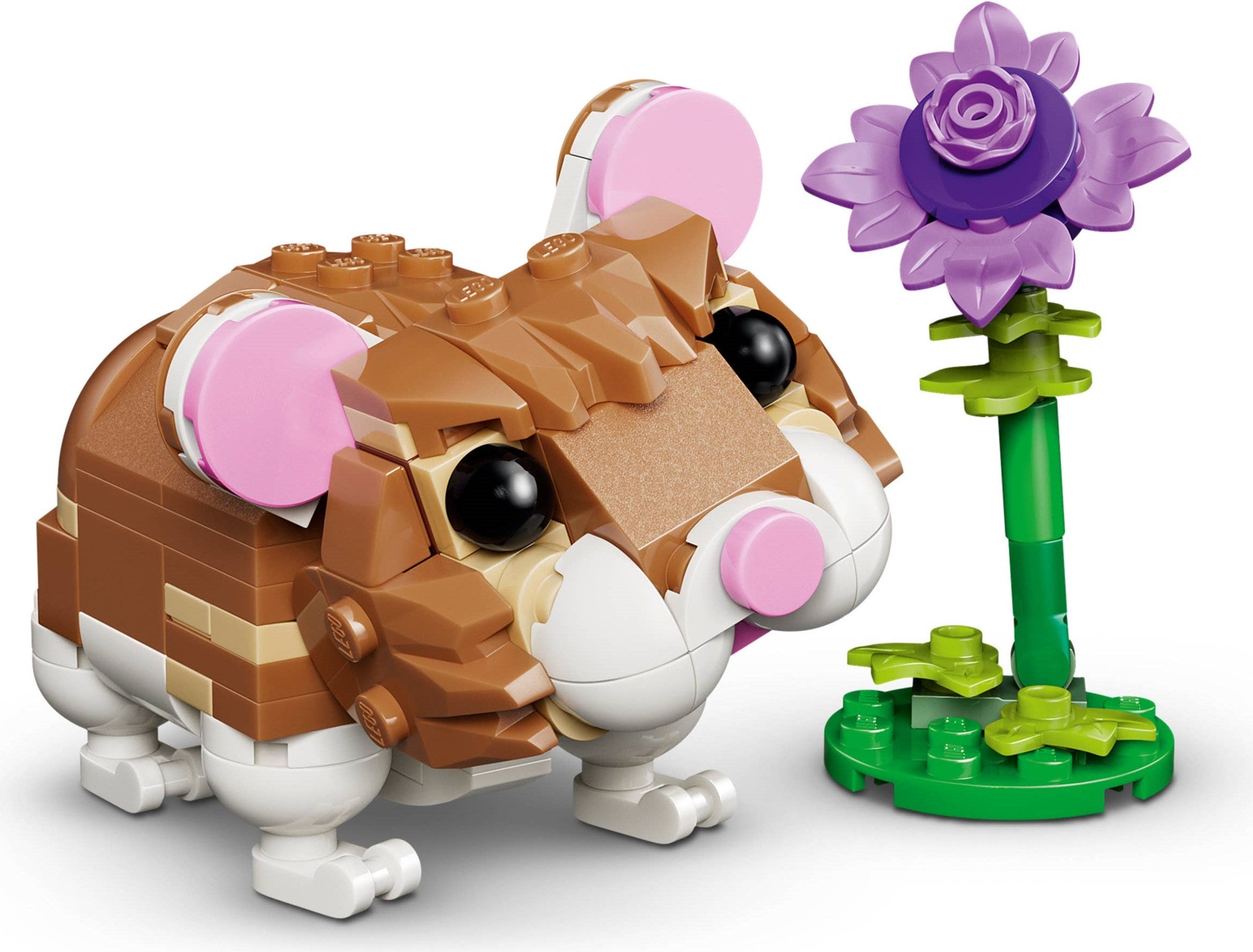 Cute Hamster with a Flower 31376 | Creator | LEGO – image 10