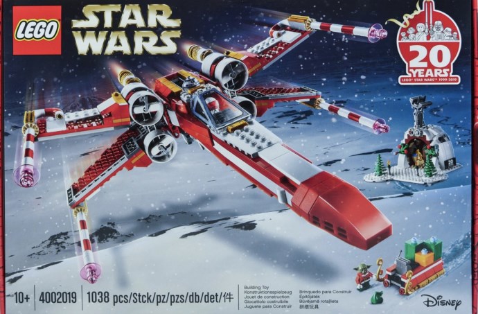 Christmas X-wing 4002019 | Star Wars | LEGO