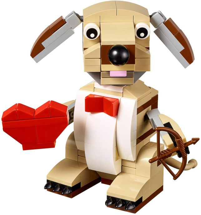 Valentine's Cupid Dog 40201 | Seasonal | LEGO