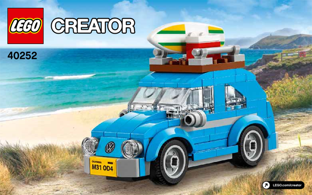 Mini VW Beetle 40252 | Creator | LEGO