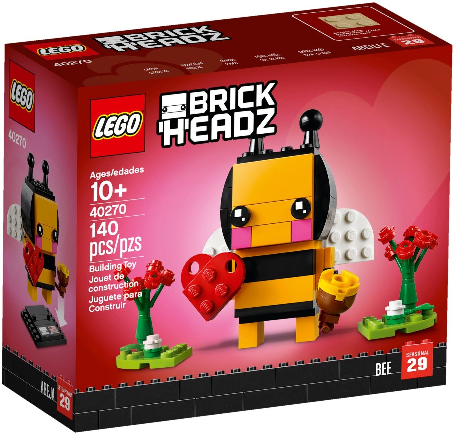 Valentine's Bee 40270 | BrickHeadz | LEGO – image 2