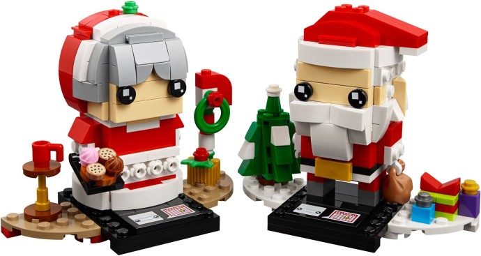 Mr. & Mrs. Claus 40274 | BrickHeadz | LEGO