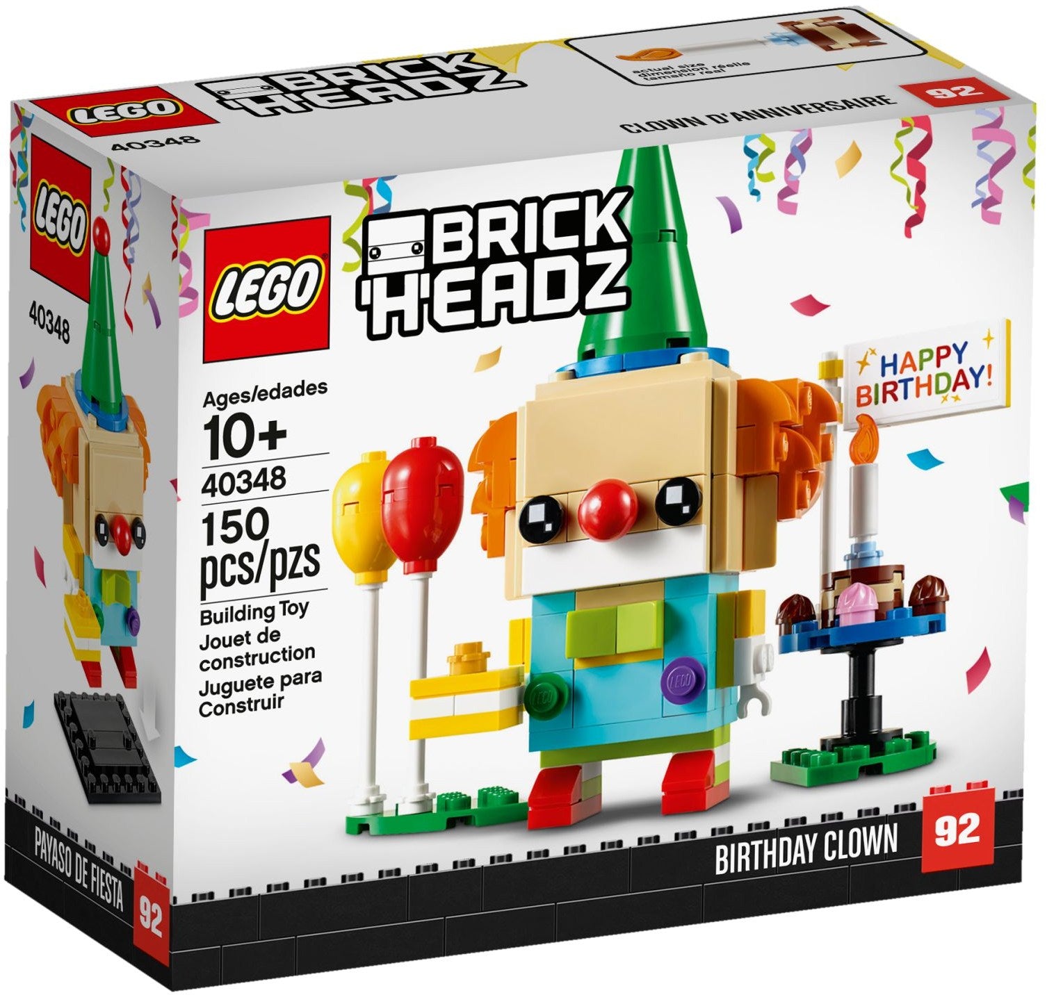 Birthday Clown 40348 | BrickHeadz | LEGO – image 2