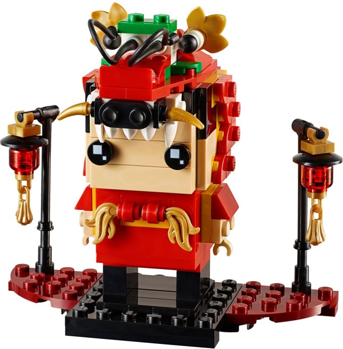 Dragon Dance Guy 40354 | BrickHeadz | LEGO