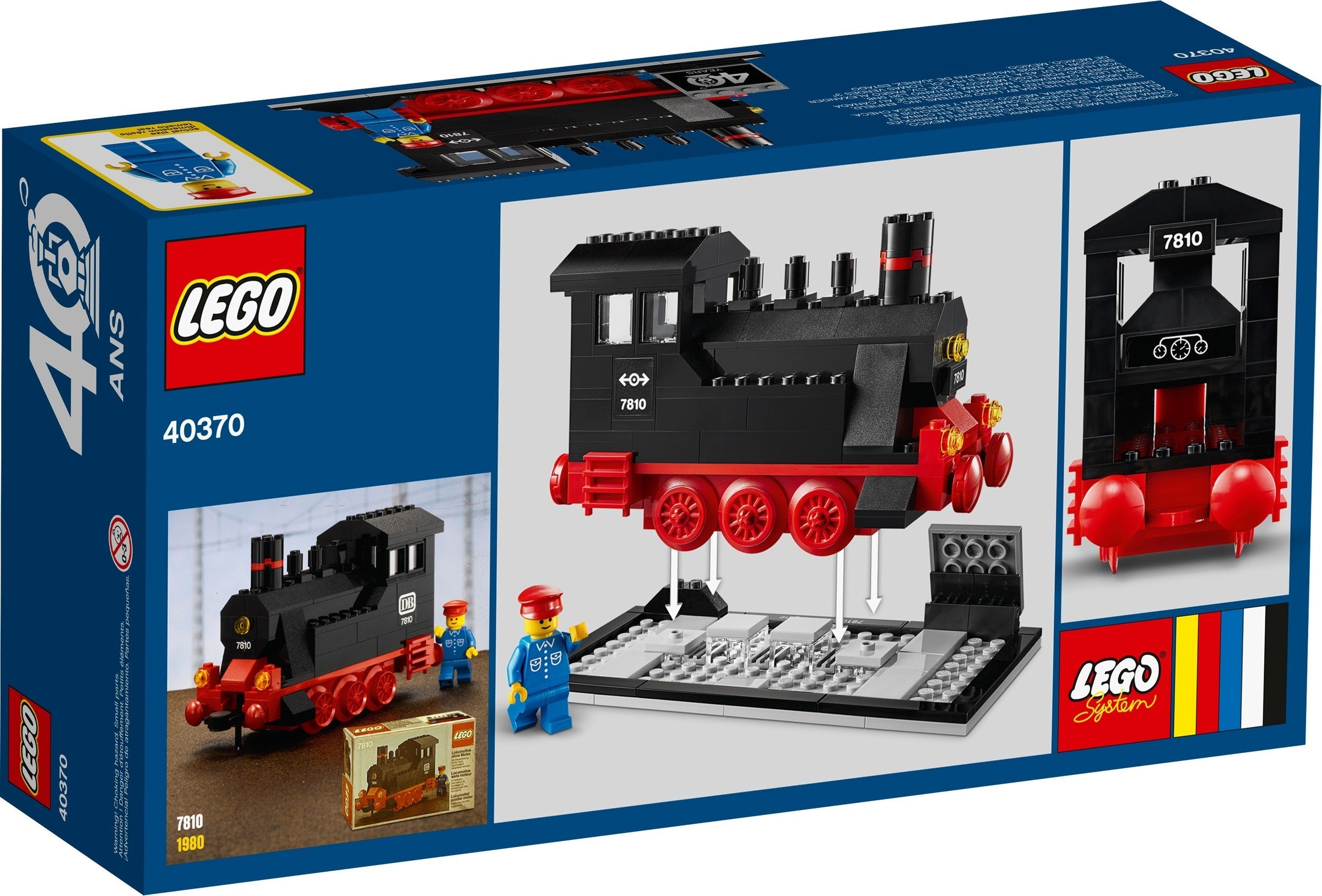 LEGO Trains 40th Anniversary Set 40370 | Promotional | LEGO – image 3