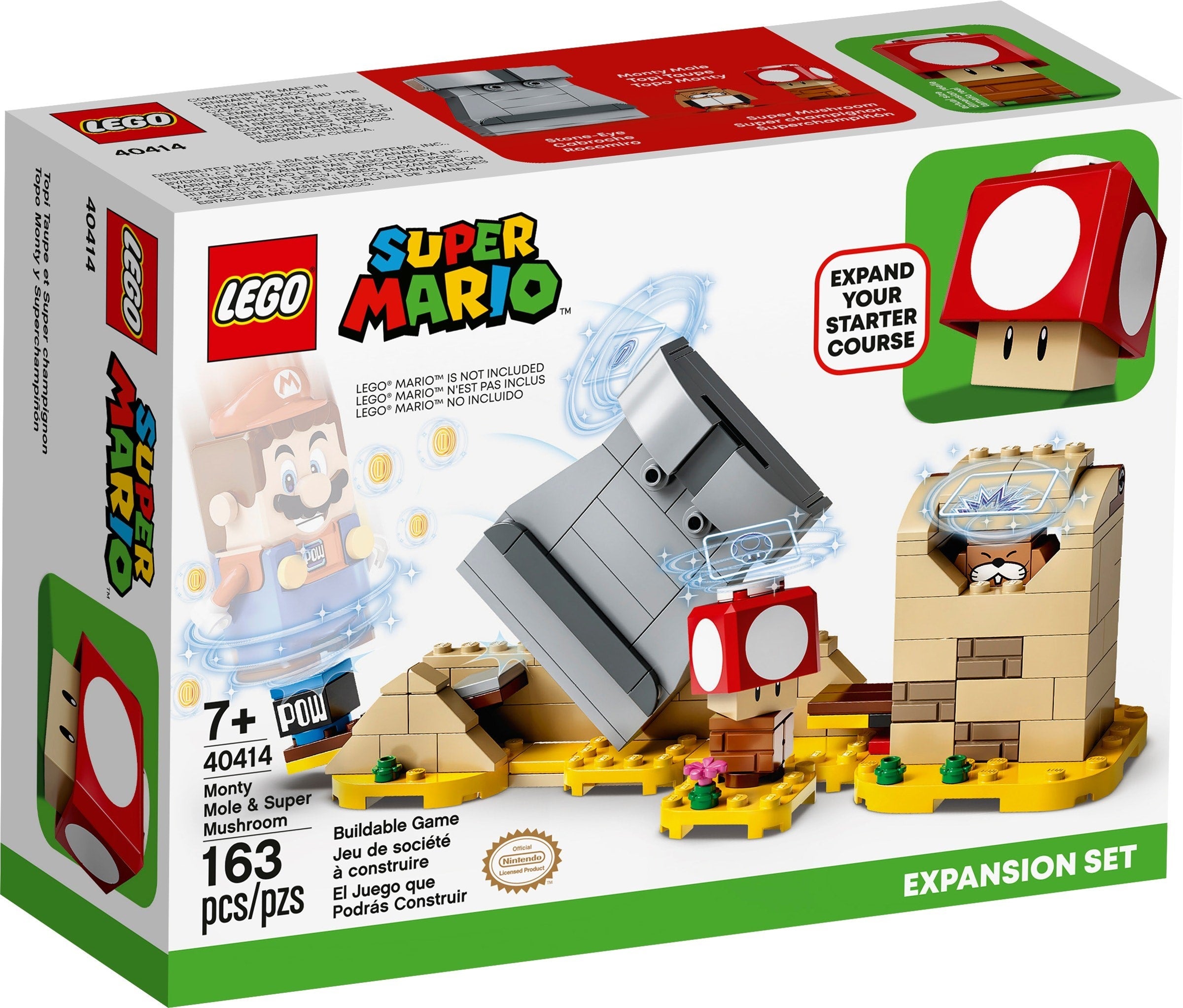 Monty Mole & Super Mushroom 40414 | Super Mario | LEGO – image 2