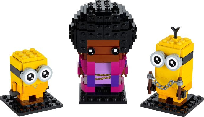 Belle Bottom, Kevin and Bob 40421 | BrickHeadz | LEGO