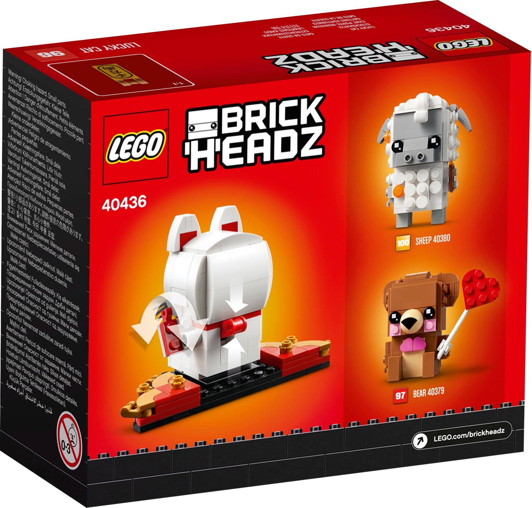 Lucky Cat 40436 | BrickHeadz | LEGO – image 3