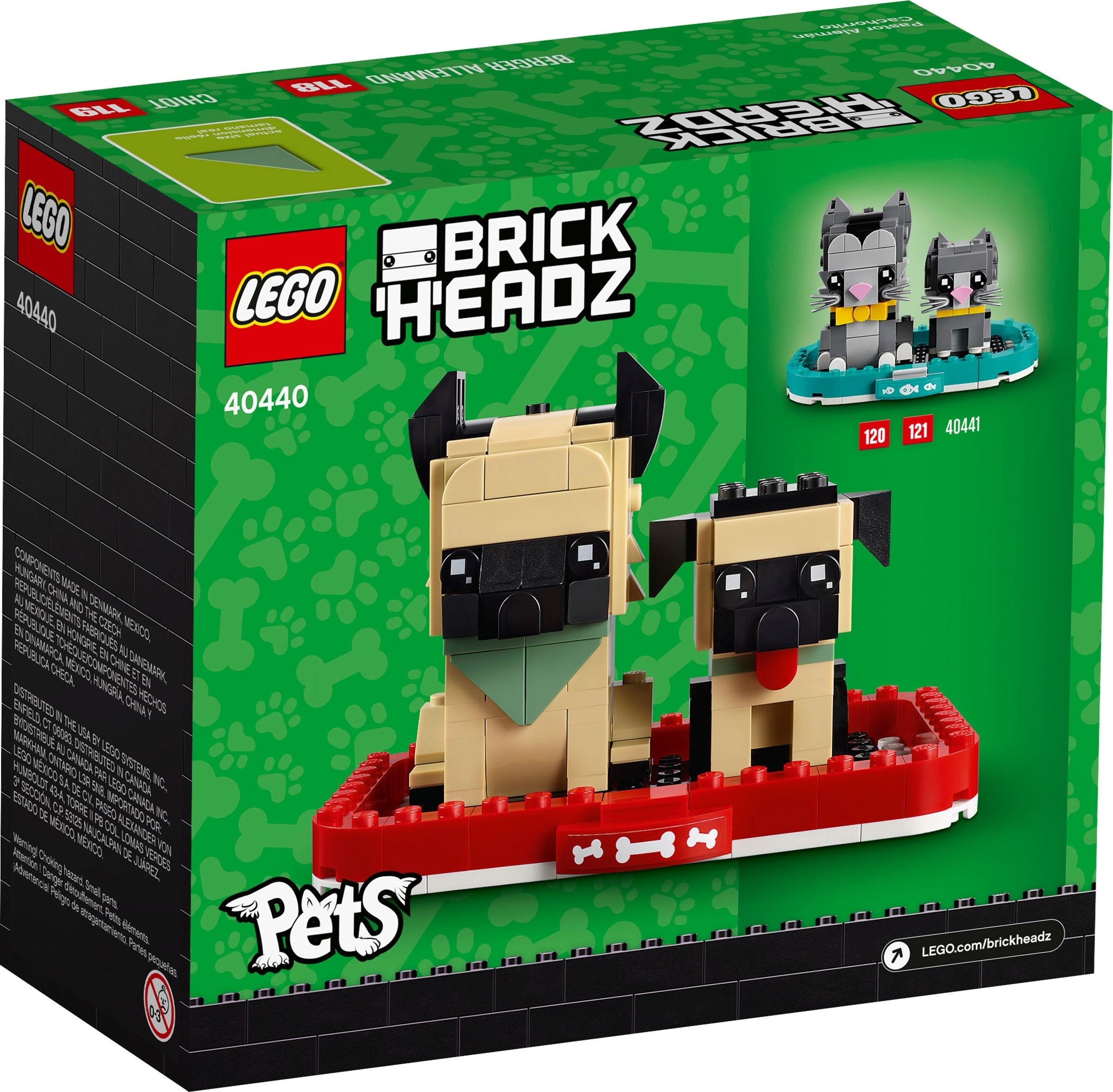 German Shepherds 40440 | BrickHeadz | LEGO (image 3)