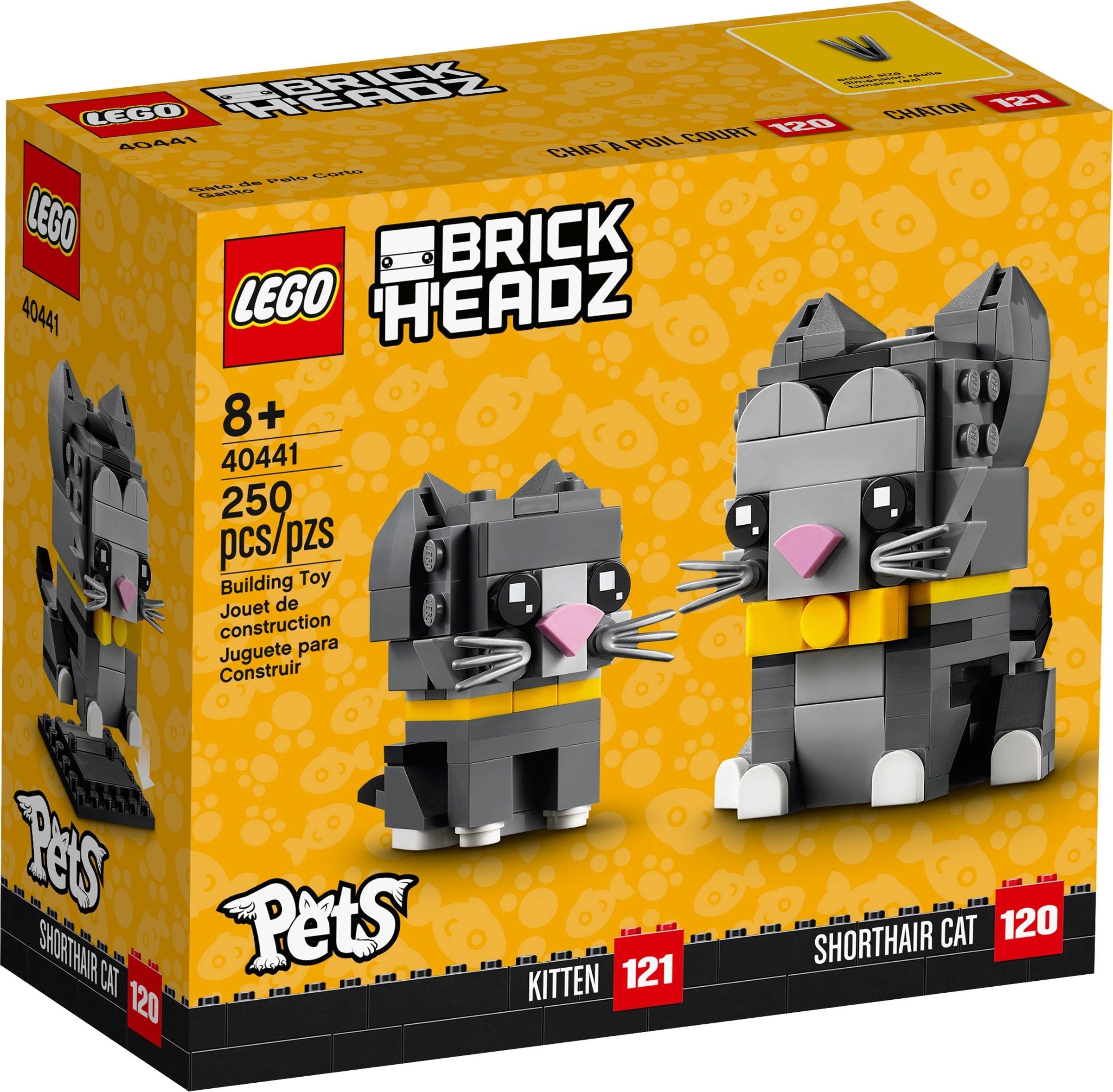 Shorthair Cats 40441 | BrickHeadz | LEGO – image 2