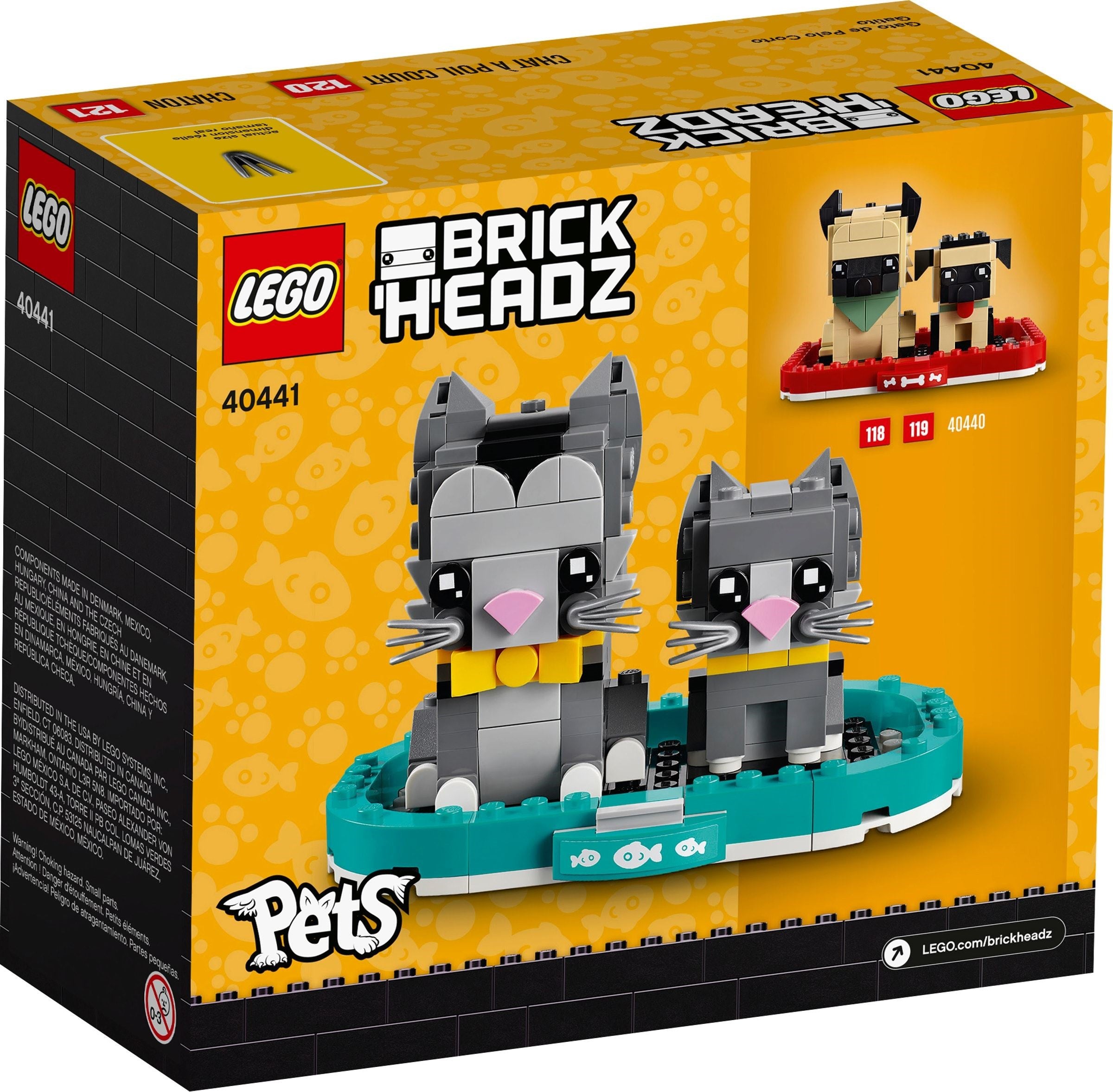 Shorthair Cats 40441 | BrickHeadz | LEGO – image 3