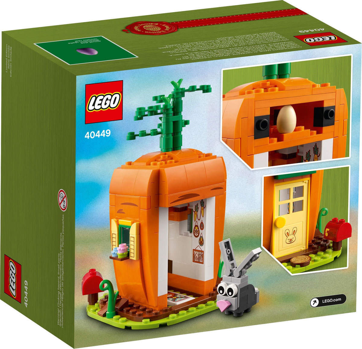 Easter Bunny's Carrot House 40449 | Seasonal | LEGO – image 3