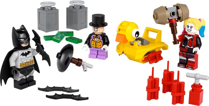 Batman vs. The Penguin & Harley Quinn 40453 | DC Comics Super Heroes | LEGO