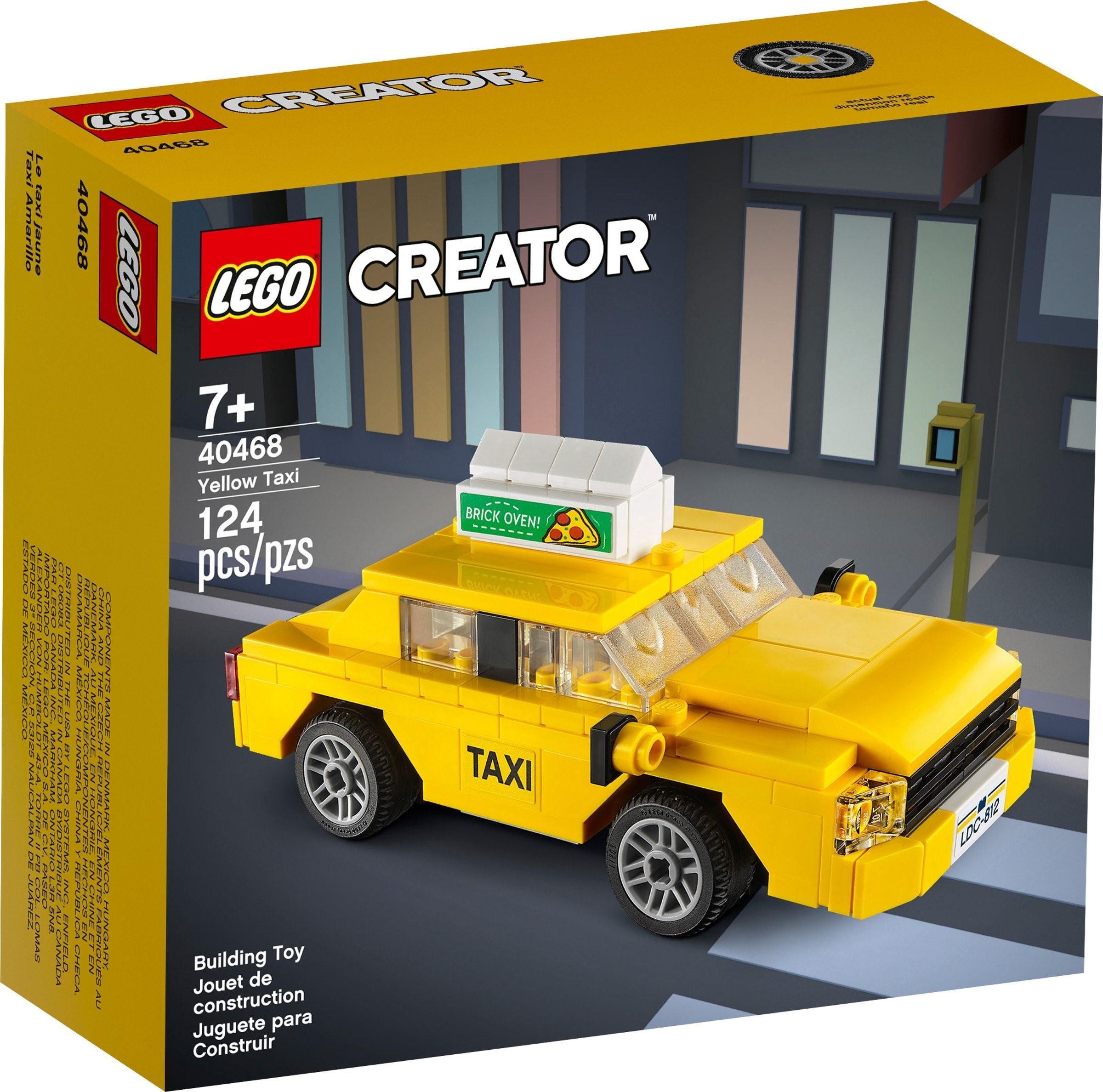 Yellow Taxi 40468 | Creator | LEGO – image 2