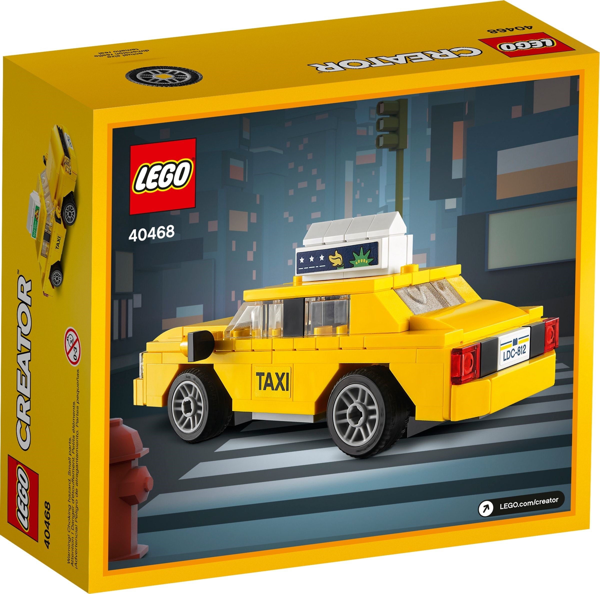 Yellow Taxi 40468 | Creator | LEGO – image 3