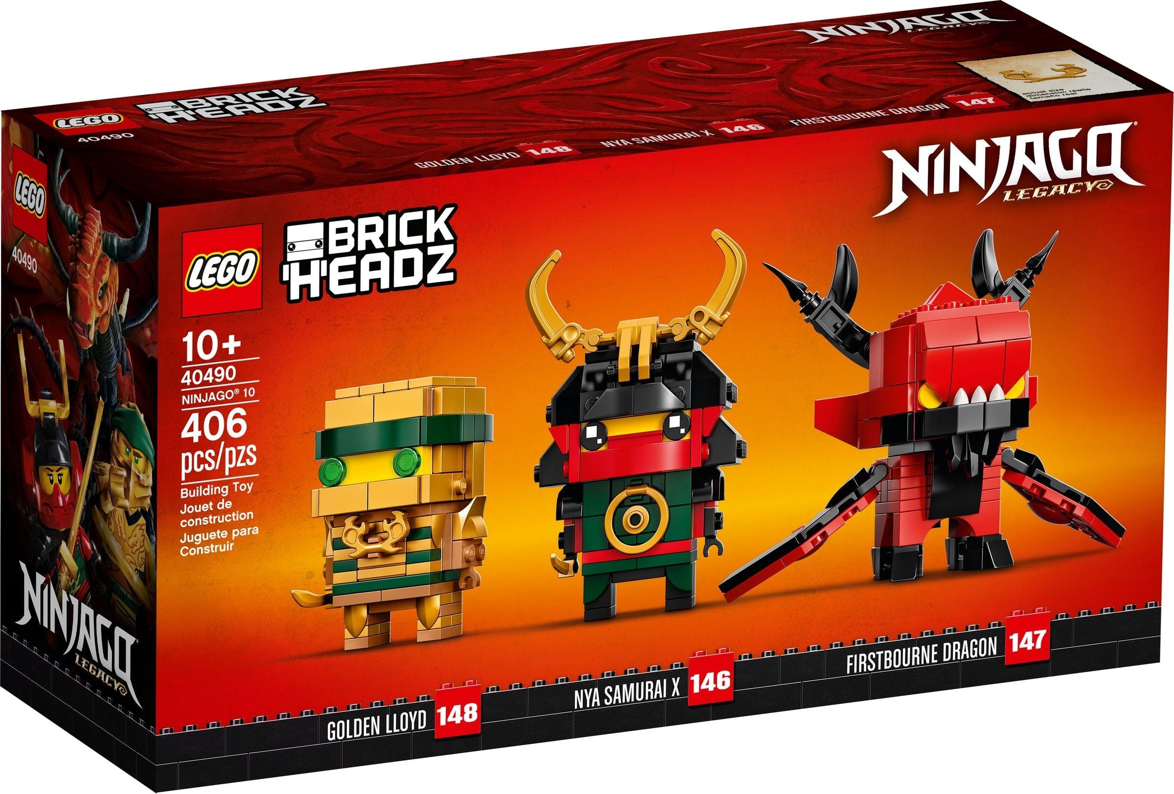 NINJAGO 10 40490 | BrickHeadz | LEGO – image 2