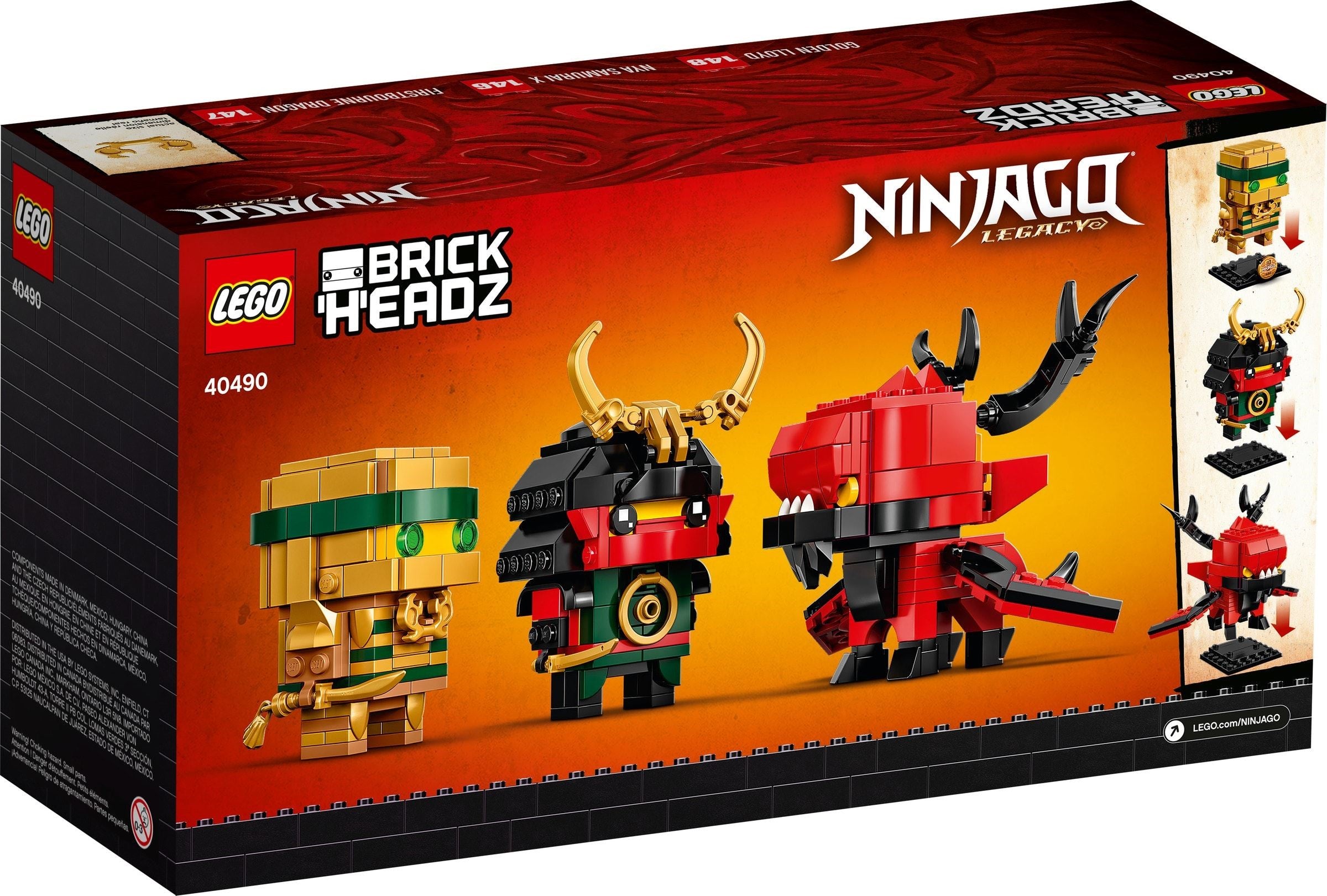 NINJAGO 10 40490 | BrickHeadz | LEGO – image 3