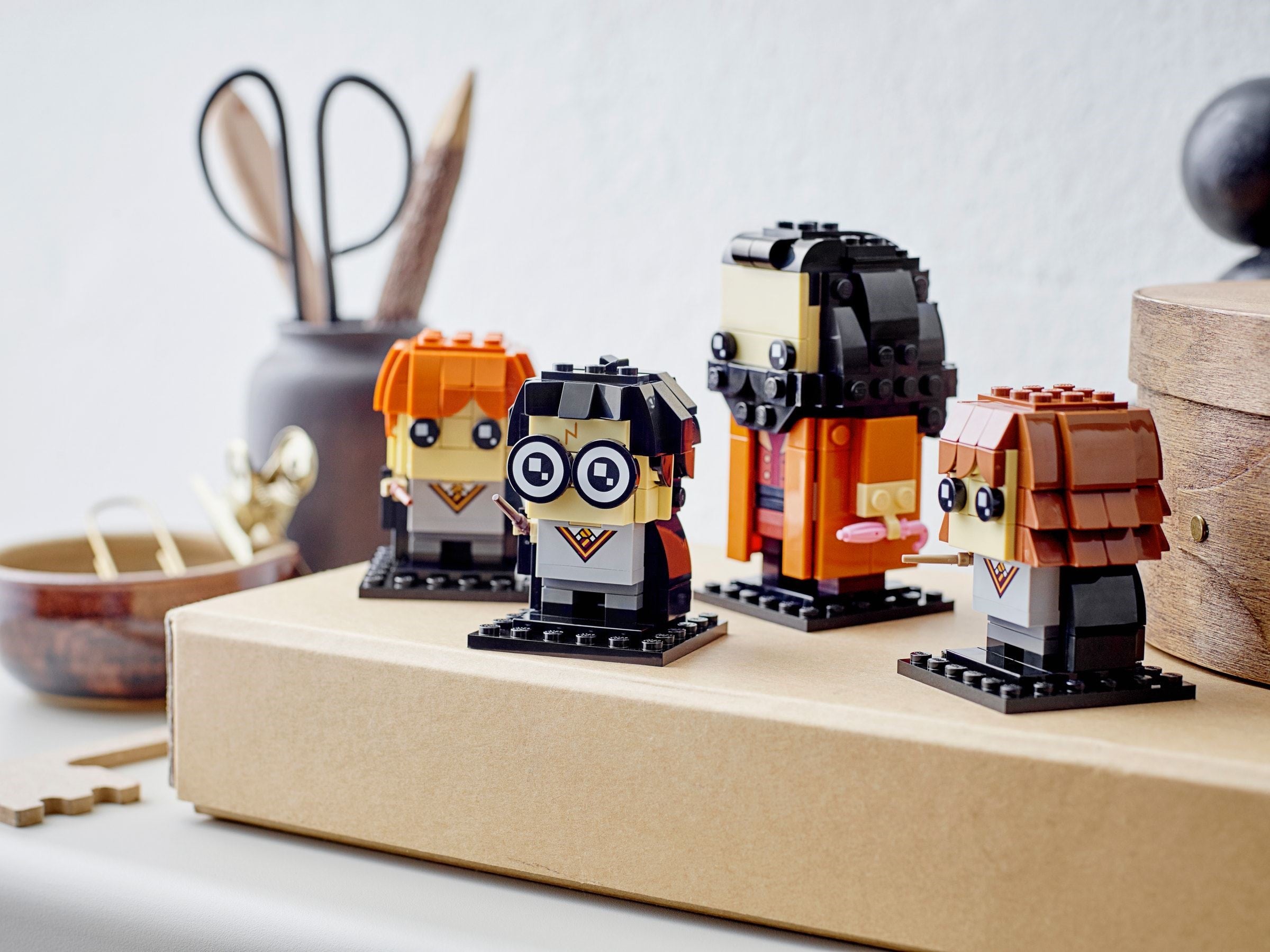 Harry, Hermione, Ron & Hagrid 40495 | Brickheadz Harry Potter | LEGO
