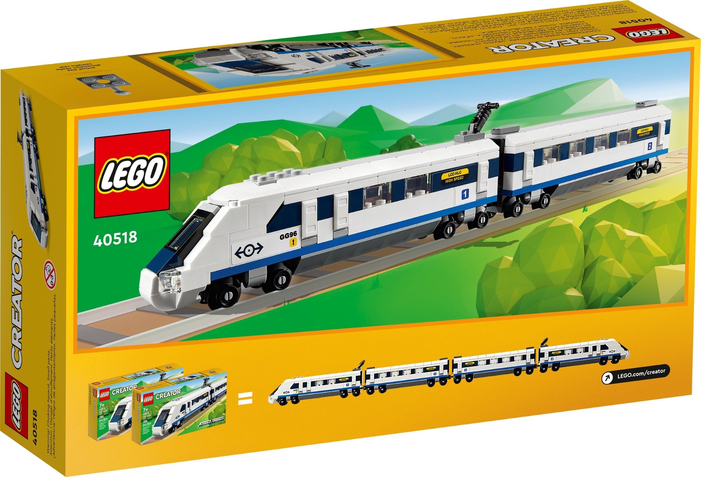 High-Speed Train 40518 | Creator | LEGO