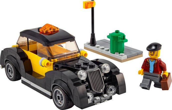 Vintage Taxi 40532 | Icons | LEGO
