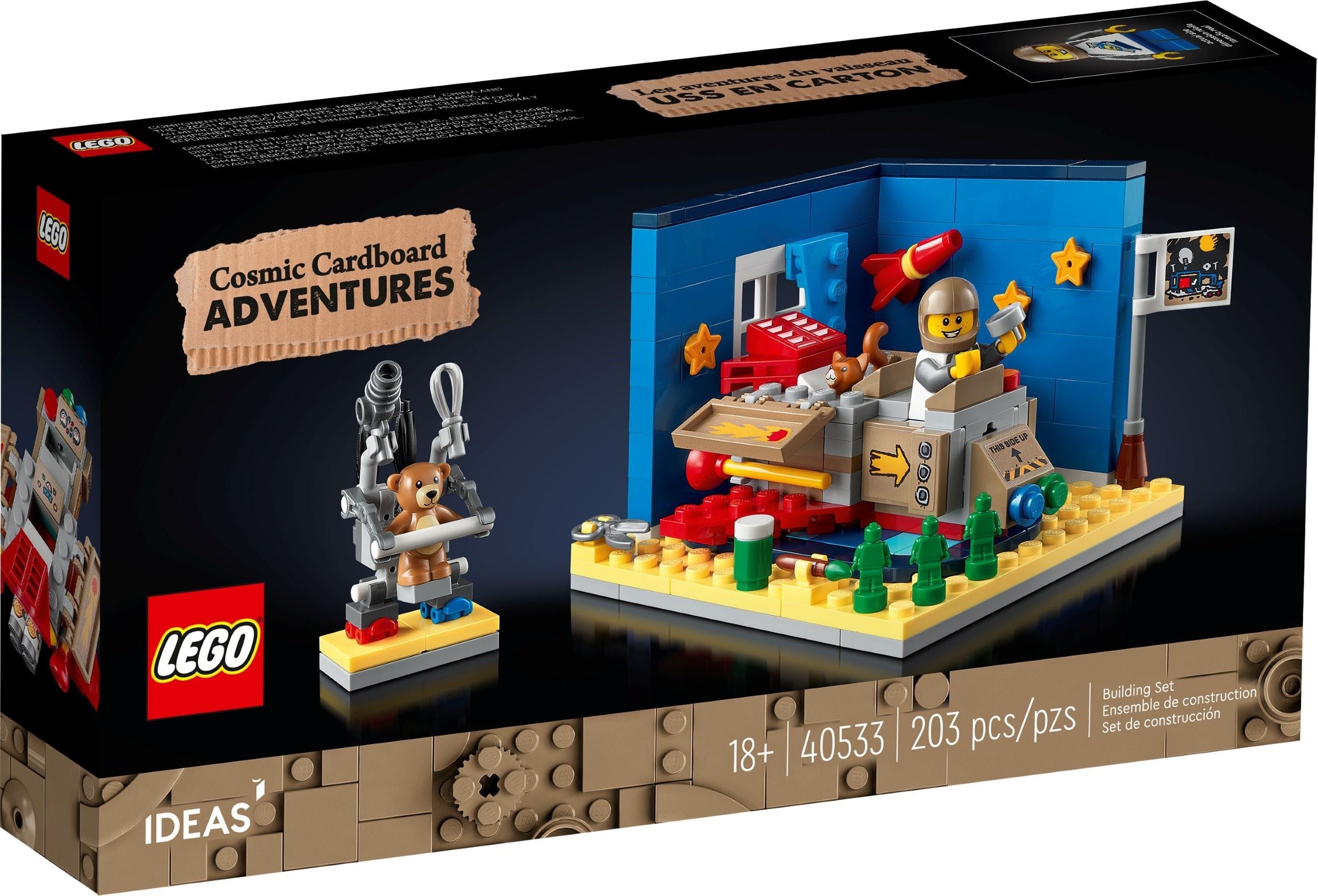 Cosmic Cardboard Adventures 40533 | IDEAS | LEGO