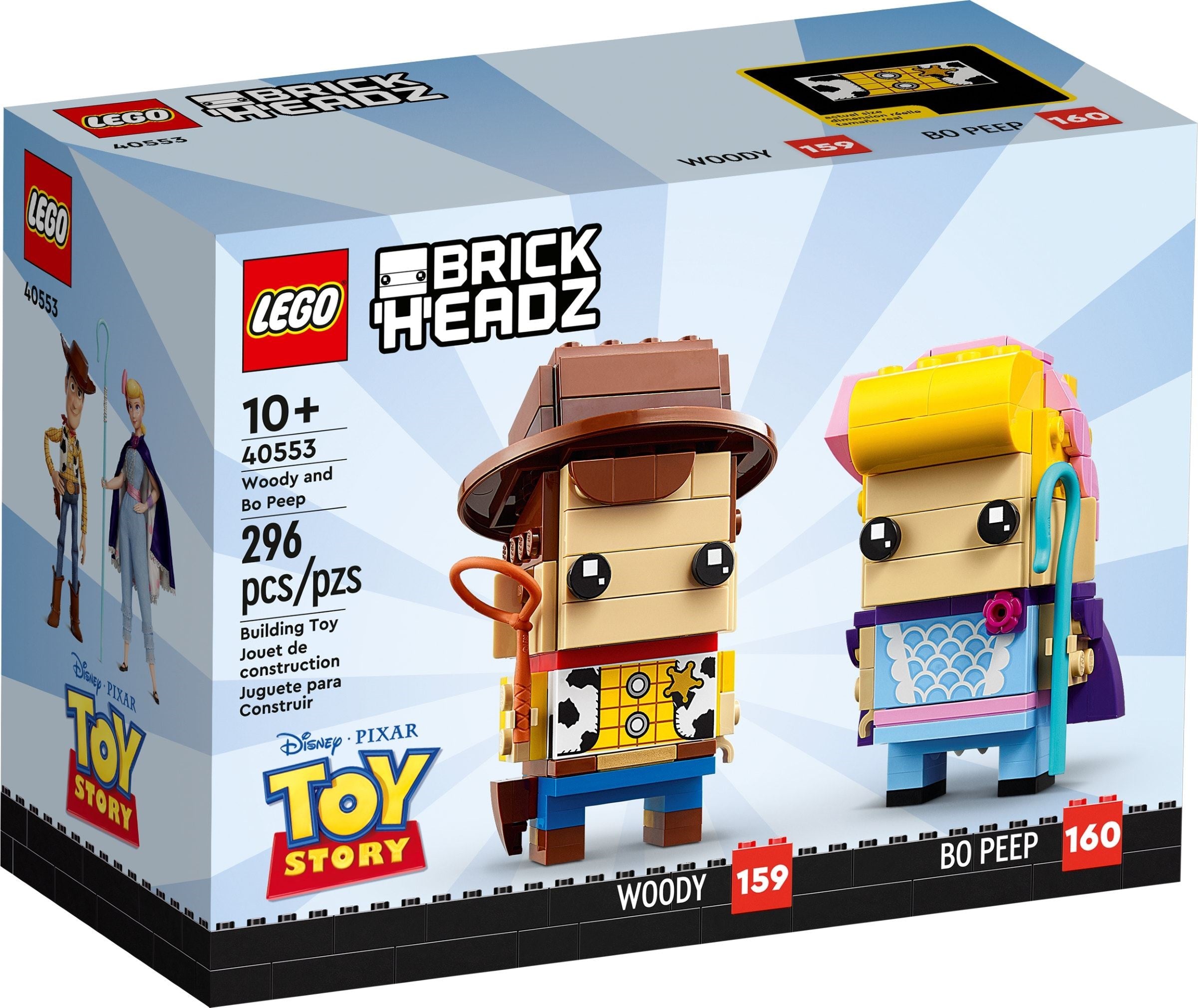 Woody and Bo Peep 40553 | BrickHeadz | LEGO – image 2