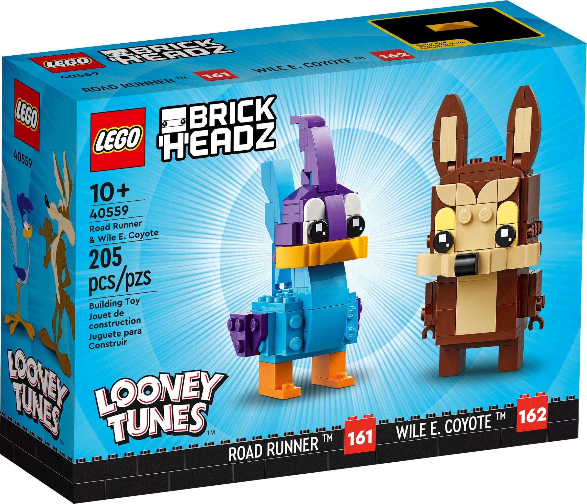 Road Runner & Wile E. Coyote 40559 | BrickHeadz | LEGO – image 2