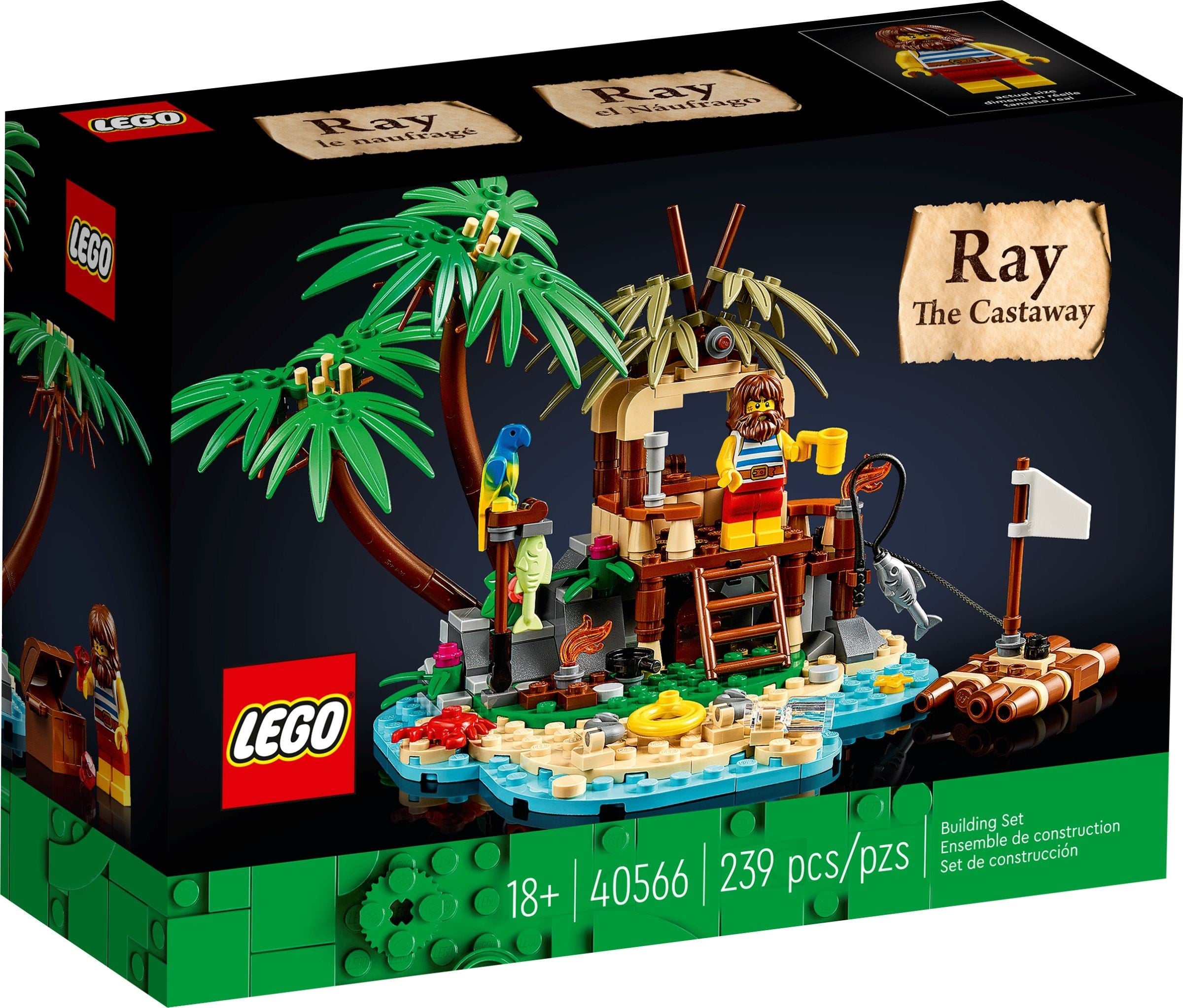 Ray the Castaway 40566 | Ideas | LEGO – image 2