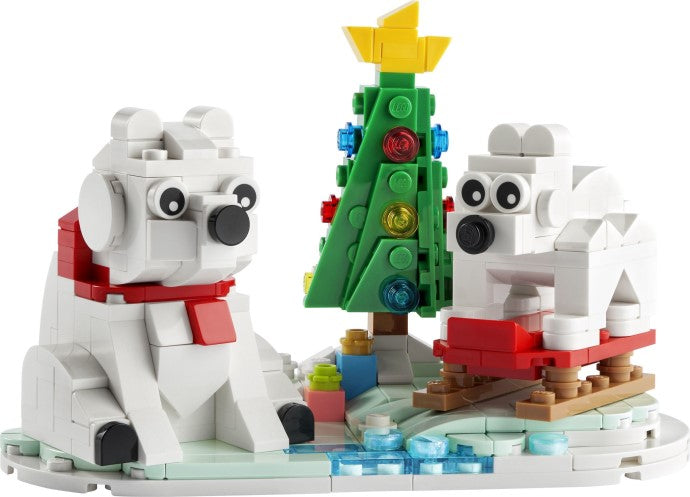 Wintertime Polar Bears 40571 | Seasonal | LEGO