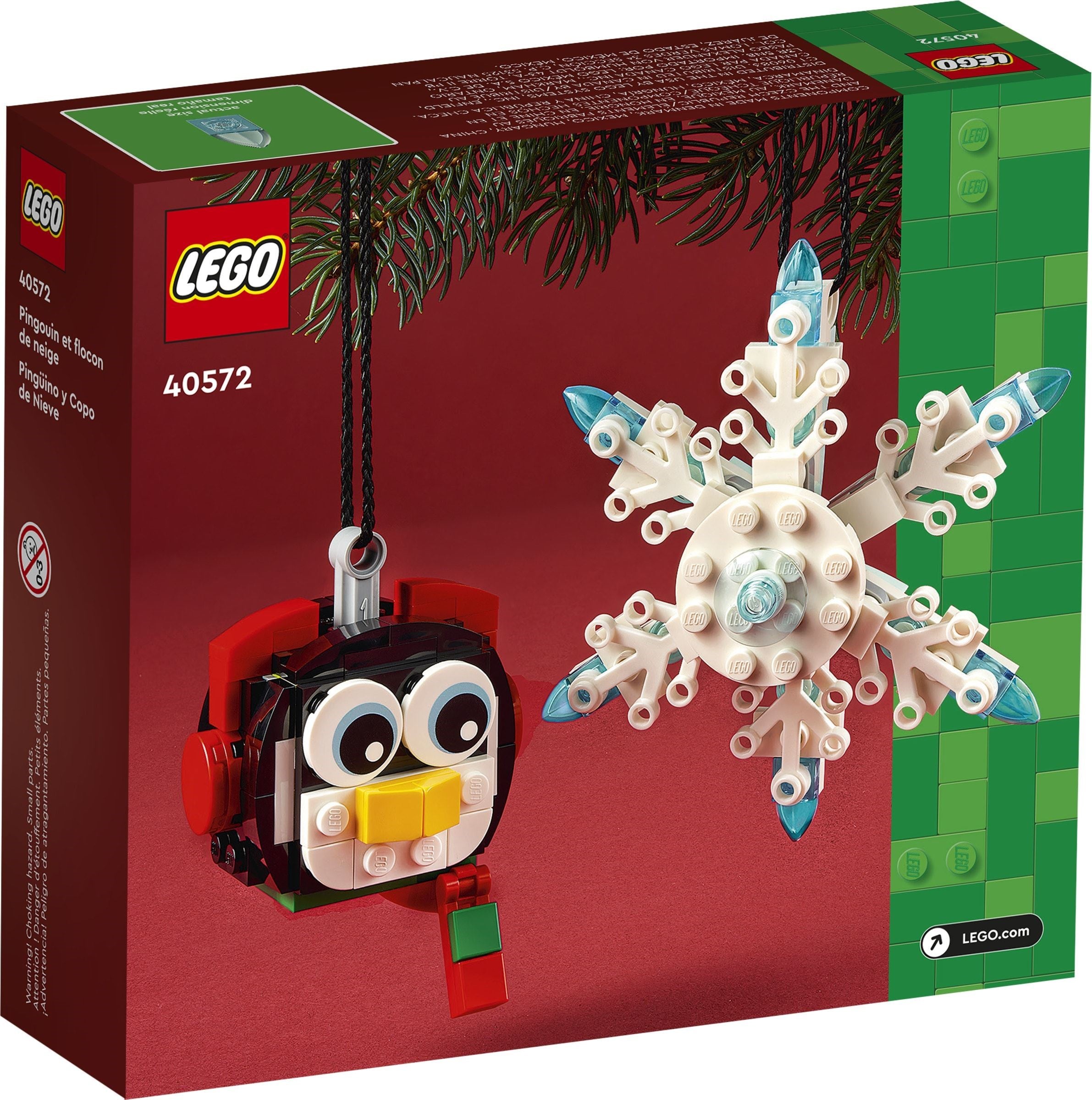 Penguin & Snowflake 40572 | Seasonal | LEGO (image 3)
