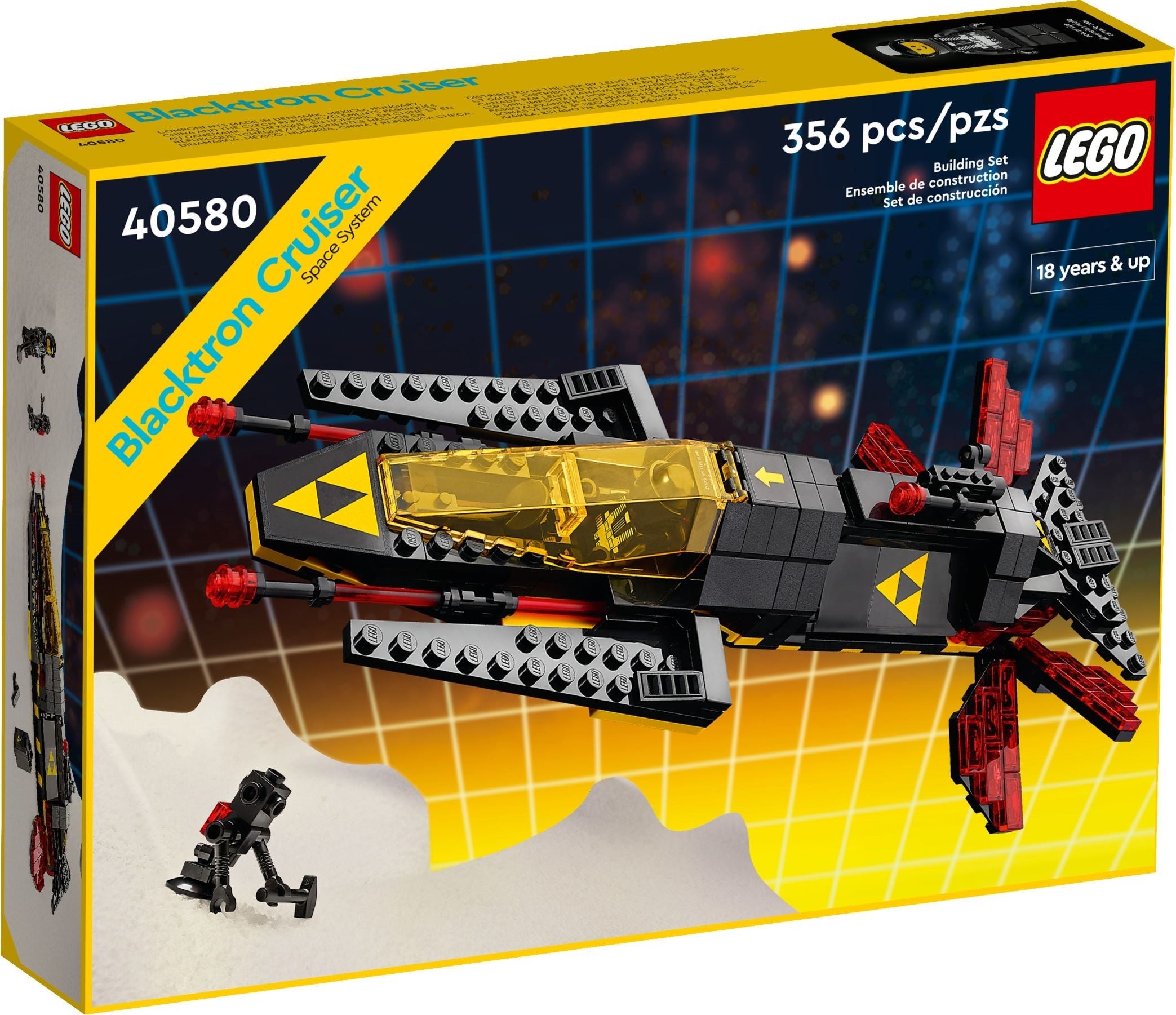 Blacktron Cruiser 40580 | Icons | LEGO – image 3