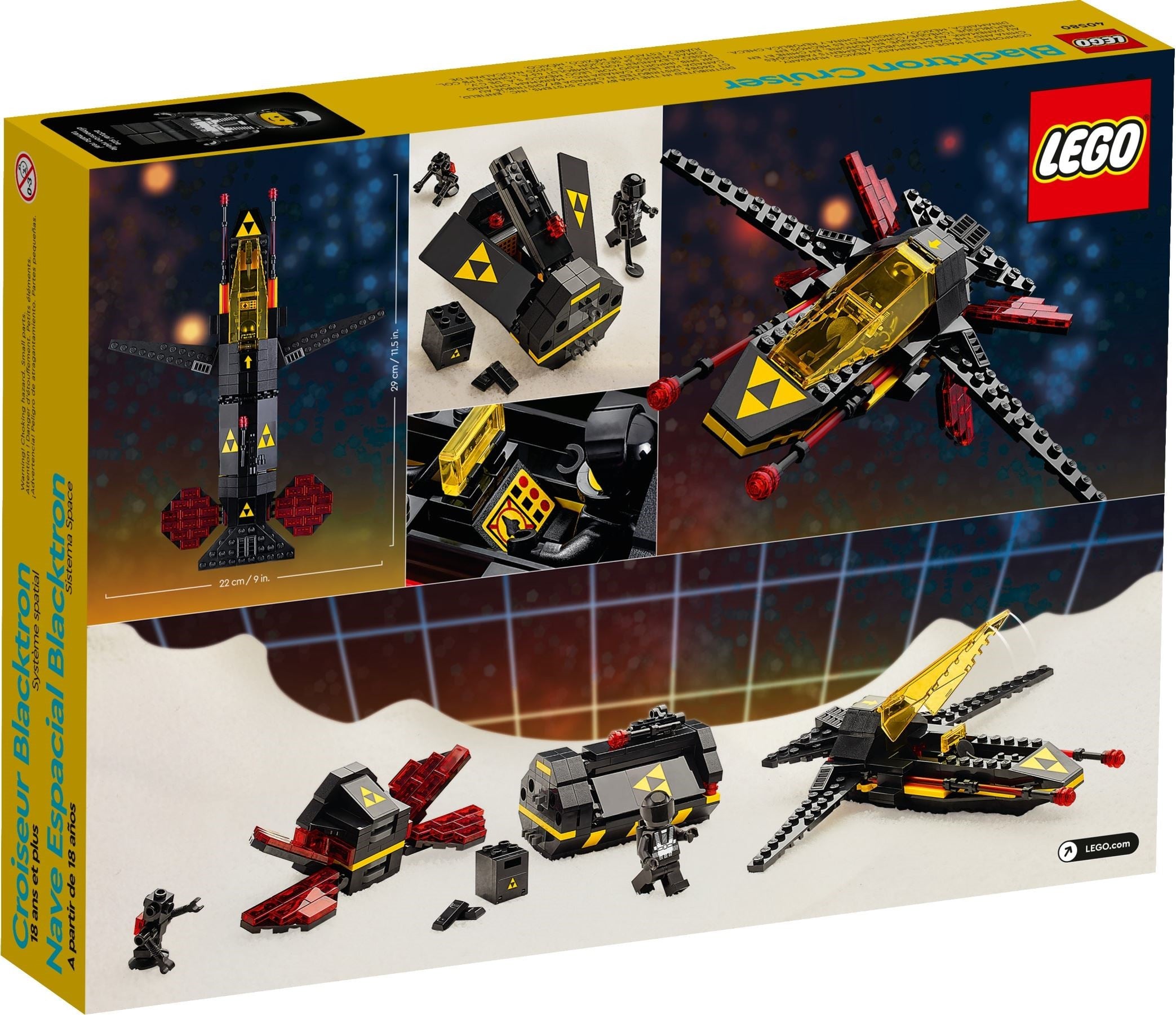 Blacktron Cruiser 40580 | Icons | LEGO – image 4
