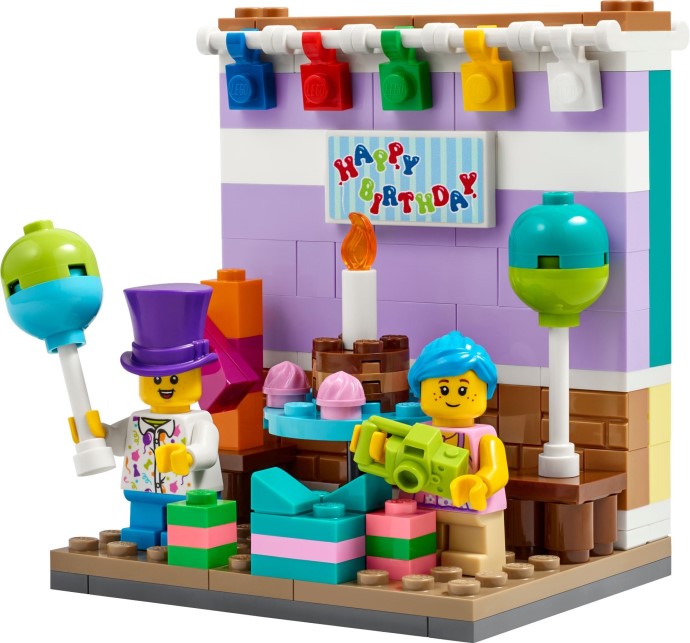 Birthday Diorama 40584 | Seasonal | LEGO