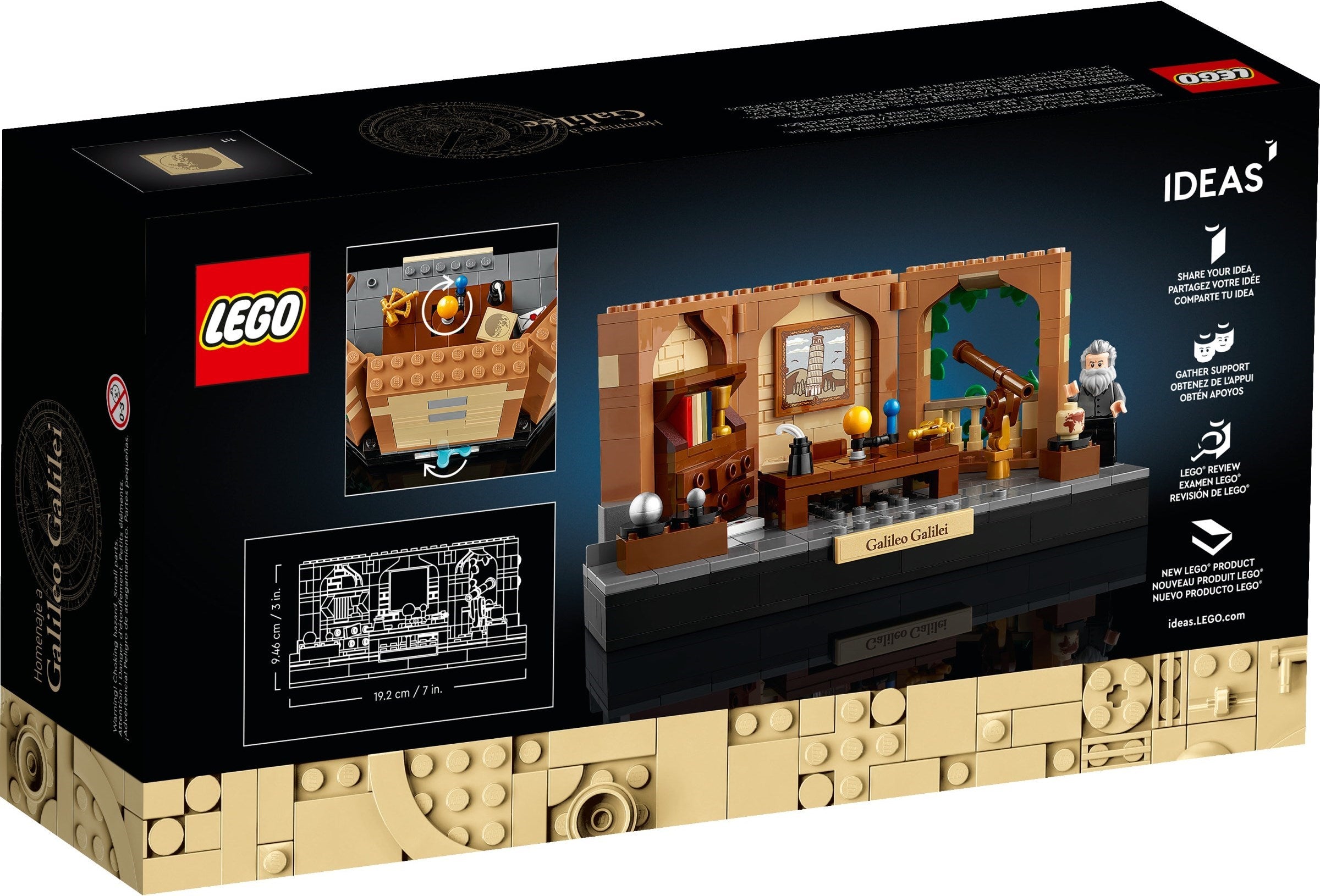 Tribute to Galileo Galilei 40595 | Ideas | LEGO – image 3