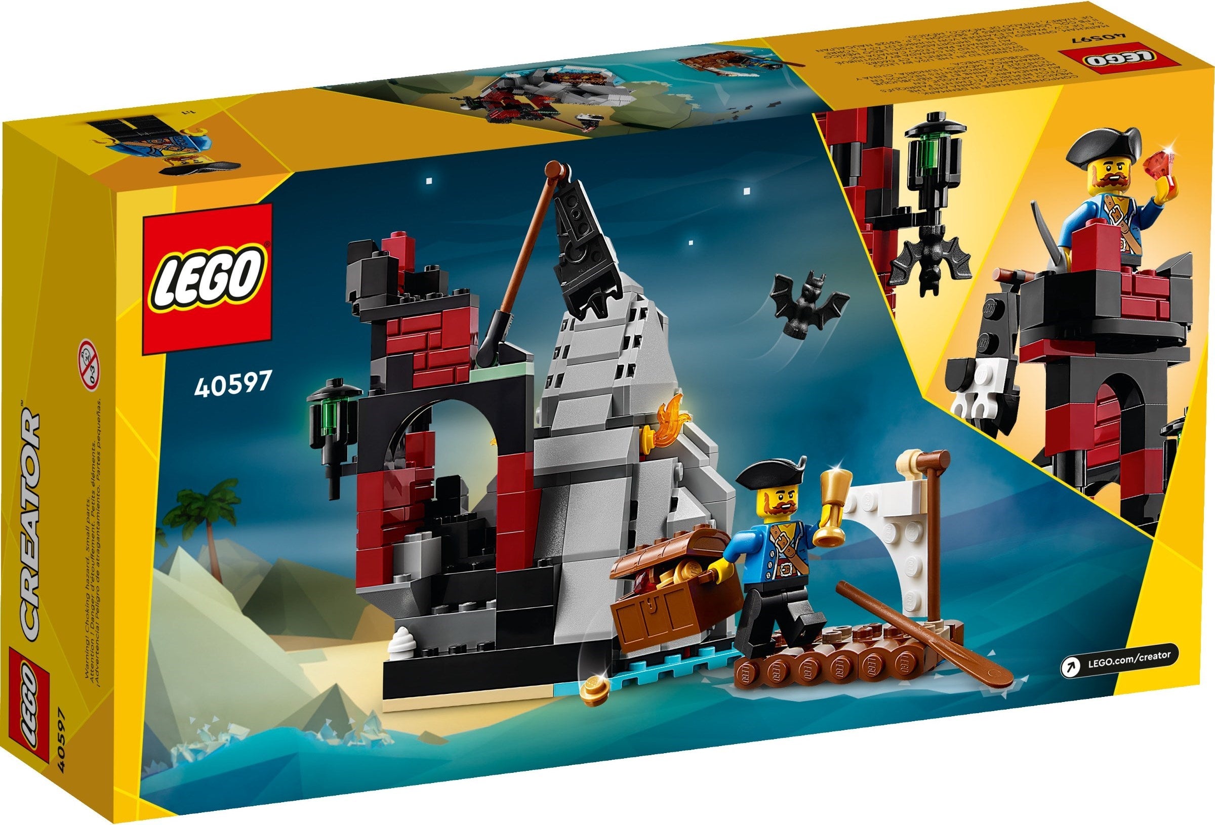 Scary Pirate Island 40597 | Creator | LEGO