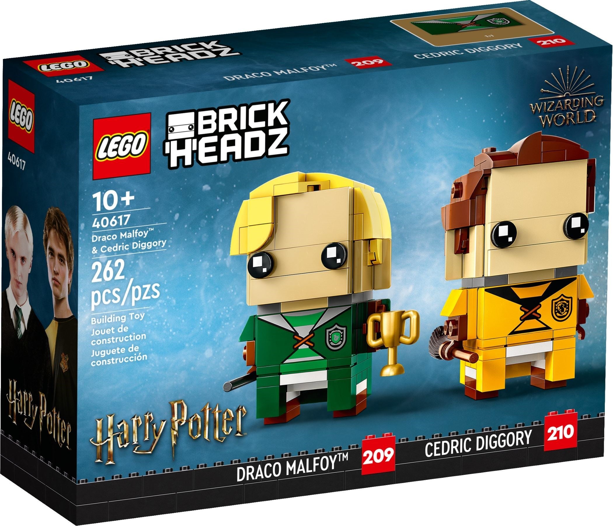 Draco Malfoy & Cedric Diggory 40617 | BrickHeadz | LEGO – image 2