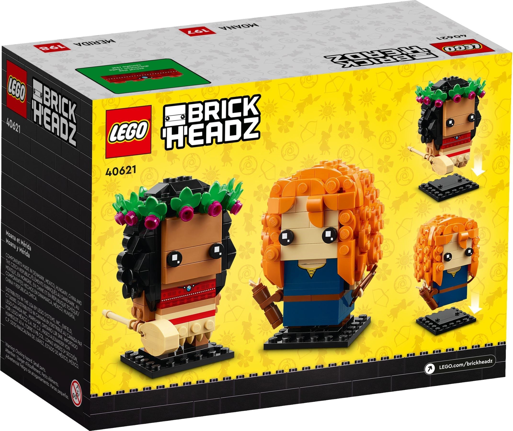 Moana & Merida 40621 | BrickHeadz | LEGO – image 6