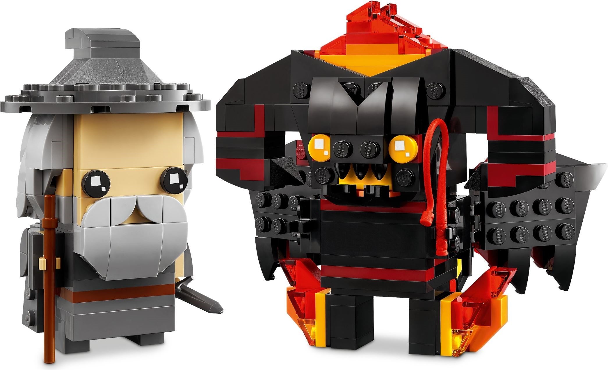 Gandalf the Grey & Balrog 40631 | Brickheadz Lord of the Rings | LEGO