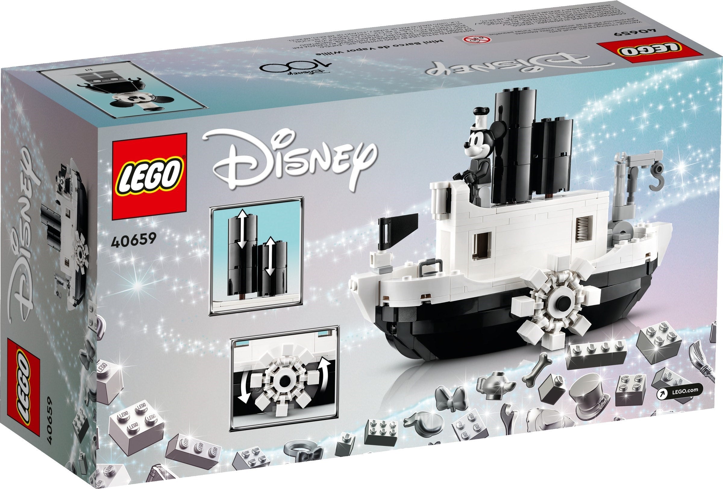 Mini Steamboat Willie 40659| Disney | LEGO