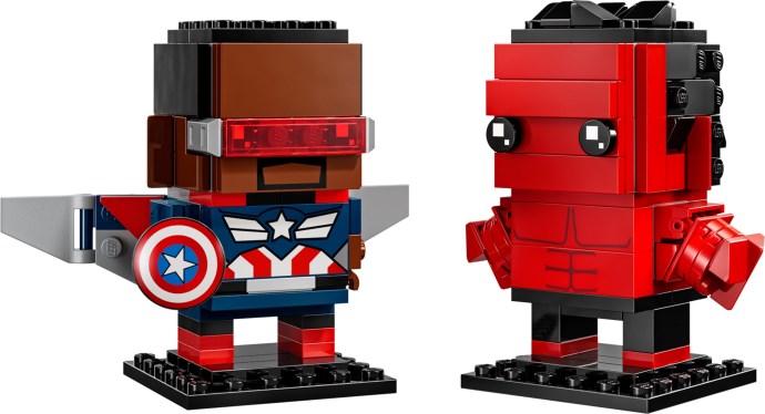 Captain America & Red Hulk 40668 | BrickHeadz | LEGO