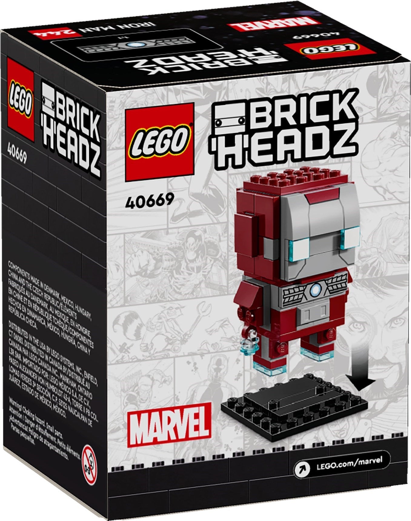 Iron Man MK5 40669 | BrickHeadz | LEGO – image 2