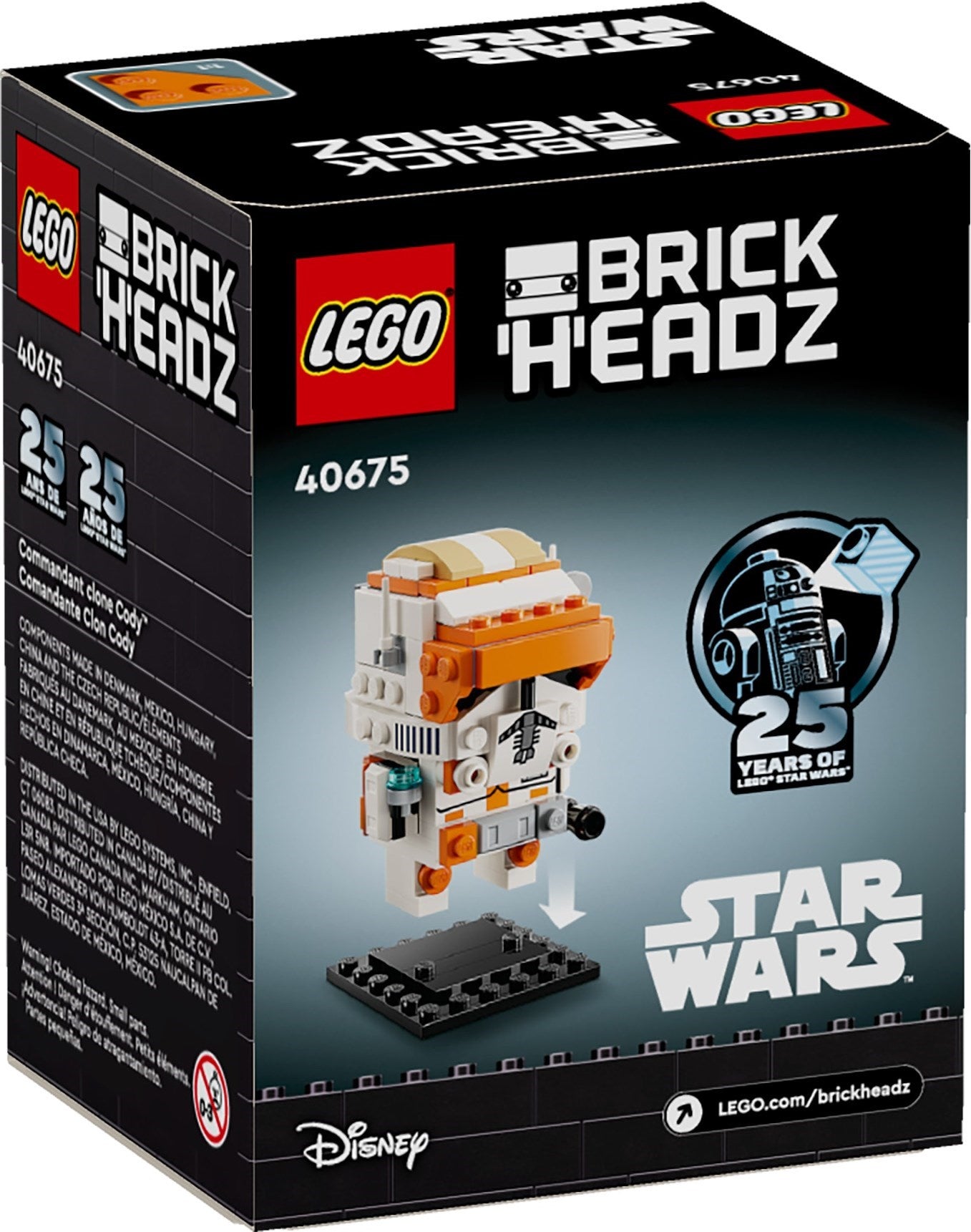 Clone Commander Cody 40675 | BrickHeadz | LEGO – image 4